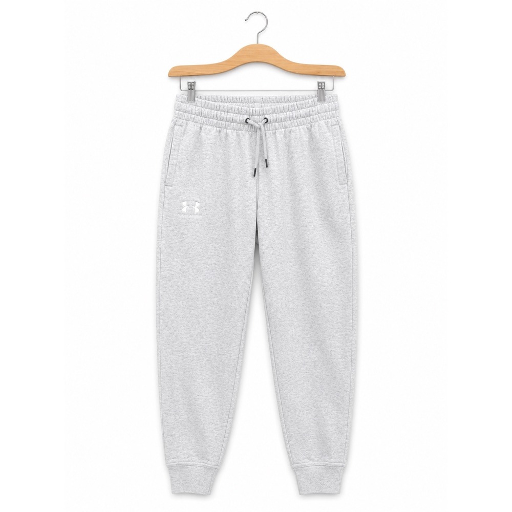 Under Armour Light Heather Gray Jogger Sweatpants